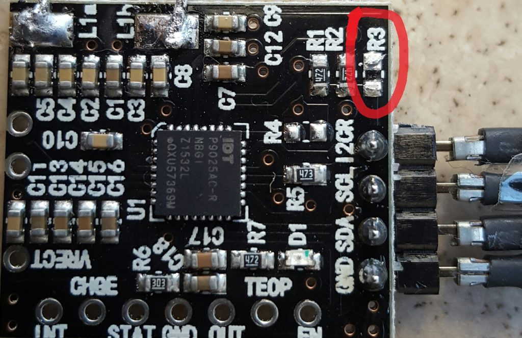 arduino wire library read from register